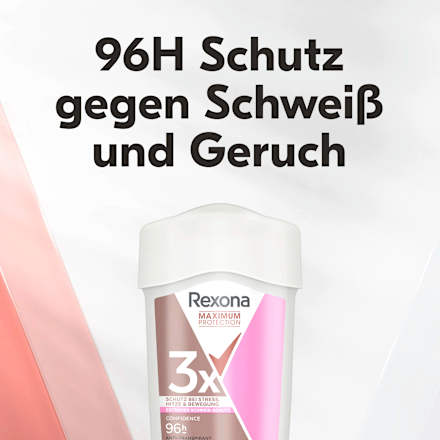 Antitranspirant Deocreme Maximum Protection Confidence Rexona