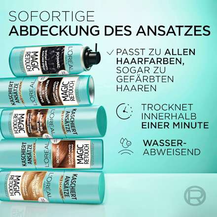 Ansatzspray Braun bis Mittelbraun L'ORÉAL PARiS MAGIC RETOUCH