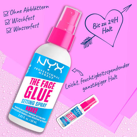 Fixierspray The Face Glue, Langanhaltend NYX PROFESSIONAL MAKEUP
