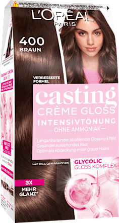 Intensivtönung 400 Braun L'ORÉAL PARiS CASTING Crème Gloss