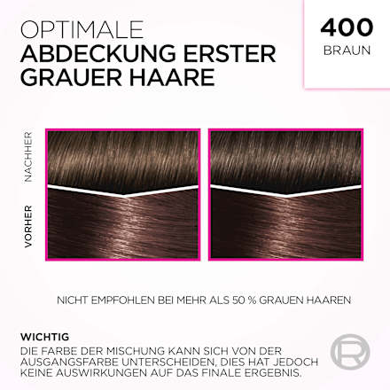 Intensivtönung 400 Braun L'ORÉAL PARiS CASTING Crème Gloss