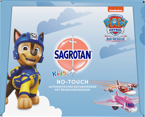 Seifenspender No-Touch Kids + Nachfüllpack Kamille Sagrotan