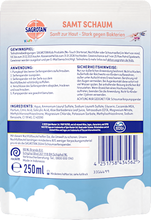 Schaumseife grün Nachfüllpack Sagrotan