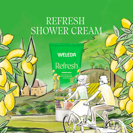 Cremedusche Refresh Citrus WELEDA