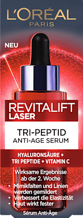 Anti-Aging Laser Serum mit Tri-Peptiden, Hyaluronsäure und Vitamin C L'ORÉAL PARiS REVITALIFT