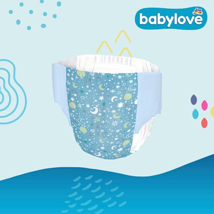 Pidžama noćne pelene gaćice M (17 – 30 kg), za djevojčice i dječake babylove
