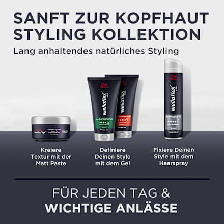 Styling Mattpaste Men Dynamic Texture wellaflex