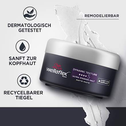Styling Mattpaste Men Dynamic Texture wellaflex