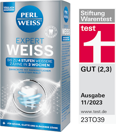 Zahnpasta Expert Weiss Perlweiss