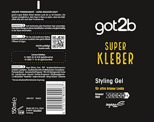 Haargel Super Kleber got2b