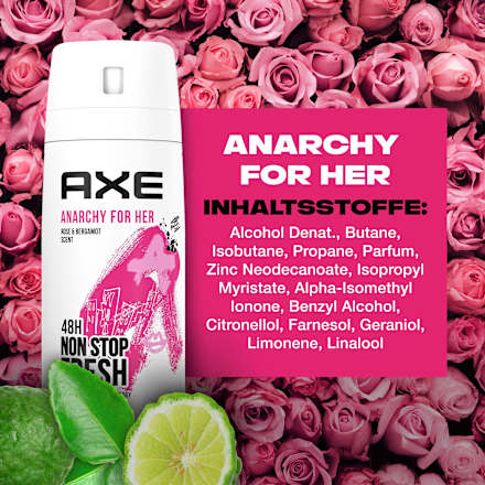 Bodyspray for her Anarchy AXE