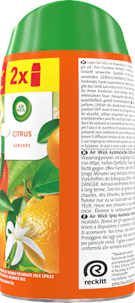 Duftspray Freshmatic Max Nachfüller Citrus Duo-Pack AIR WICK