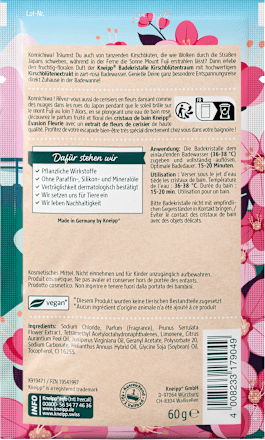 Badekristalle Kirschblütentraum Kneipp