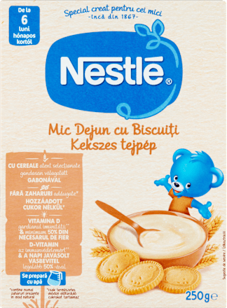 Tejpép keksszel 6 hónapos kortól Nestlé