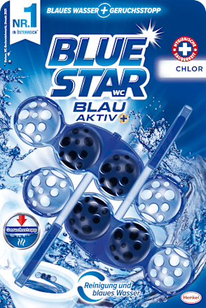 WC-Stein Blau-Aktiv+ Chlor BLUE STAR