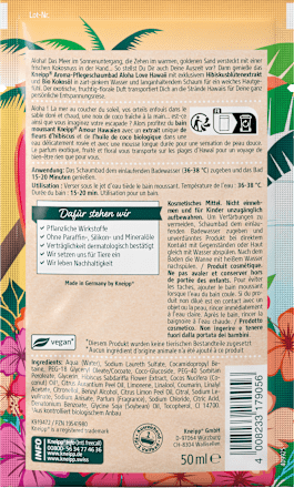Aroma-Pflegeschaumbad Aloha Love Hawaii Kneipp
