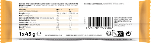 Proteinriegel Soft Caramel foodspring