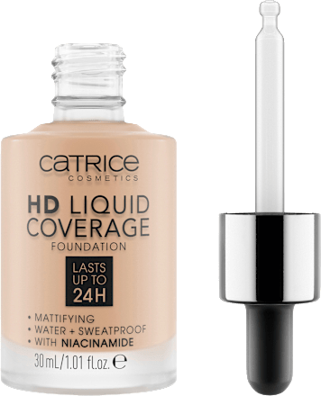HD Liquid Coverage tečni puder – 30 Sand Beige CATRICE