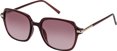 Sonnenbrille Damen hellbraun transparent SUNDANCE