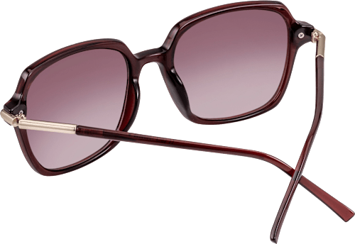 Sonnenbrille Damen hellbraun transparent SUNDANCE