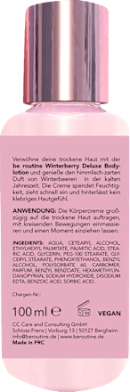 Geschenkset Winterberry Deluxe Travel-Set  BE ROUTINE