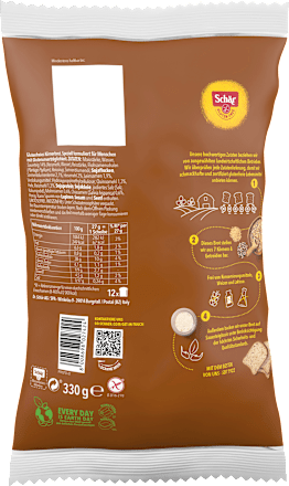 Brot, Meisterbäckers Mehrkorn (12 Stück), glutenfrei Schär
