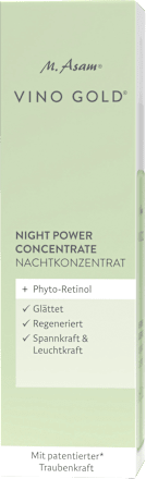 Nachtcreme Konzentrat Vino Gold M. Asam