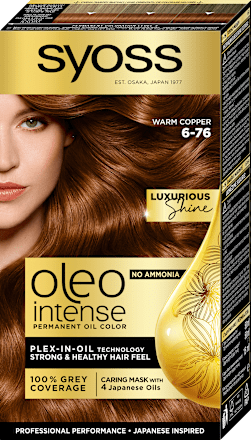 Боя за коса без амоняк Nr.6-76 Warm Copper syoss Oleo Intense