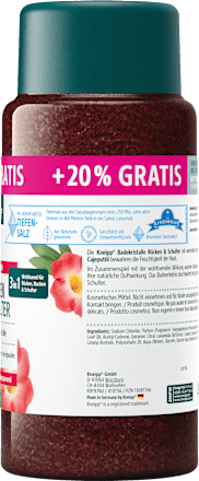 Badekristalle Rücken & Schulter Kneipp