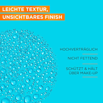 Sonnenspray Gesicht over Make up super UV, LSF 50+ Garnier Ambre Solaire