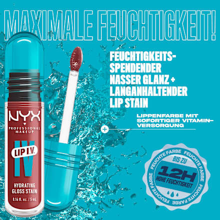 Lipgloss Lip IV Gloss Stain 02 Hydra-Honey NYX PROFESSIONAL MAKEUP