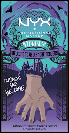 Lidschattenpalette Wednesday The Nevermore Academy NYX PROFESSIONAL MAKEUP