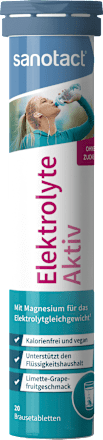 Elektrolyte Aktiv Brausetabletten 20St sanotact