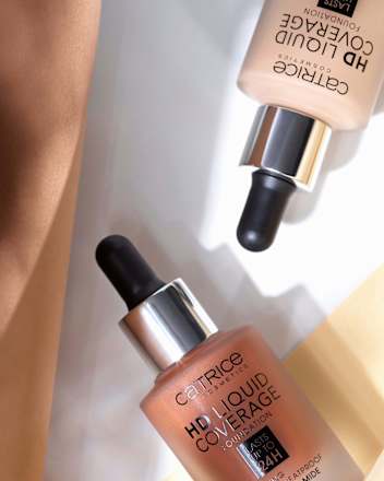 Foundation HD Liquid Coverage 32 Nude Beige CATRICE
