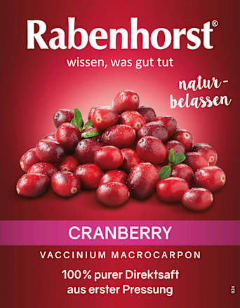 Direktsaft, Cranberry Rabenhorst