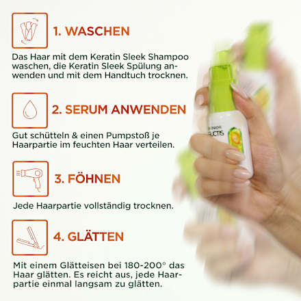 Haarserum Keratin Sleek & Stay, Anti-Frizz GARNIER FRUCTIS