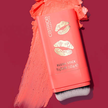 Blush Stick Kiss & Glow C01 Cheeky Flirt CATRICE