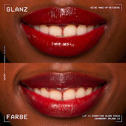 Lipgloss Lip IV Gloss Stain 13 Cranberry Splash NYX PROFESSIONAL MAKEUP