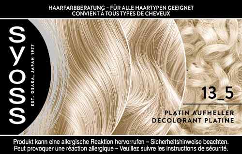 Haare Aufheller 13_5 Platin Syoss