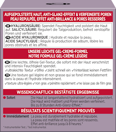 Gesichtsgel Revitalift Filler Oil Control mattierend L'ORÉAL PARiS