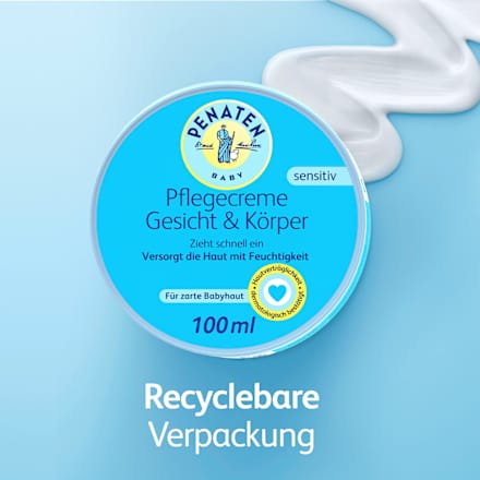 Baby Pflegecreme Gesicht & Körper sensitiv Penaten