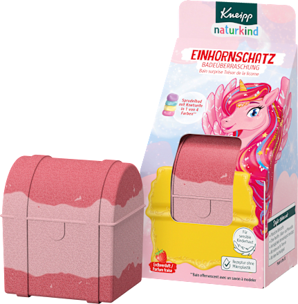 Kinder Badezusatz Badeüberraschung Einhornschatz Kneipp Naturkind