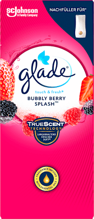 Lufterfrischer Minispay Touch & Fresh Bubbly Berry Splash Nachfüllpack glade