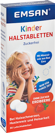 Kinder Halstabletten Emsan