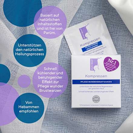 Kompressen für wunde Brustwarzen MULTI-MAM