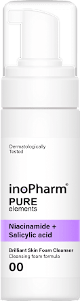 Почистваща пяна за лице с ниацинамид  inoPharm