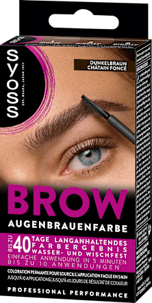 Augenbrauenfarbe Dunkelbraun  4-1 syoss