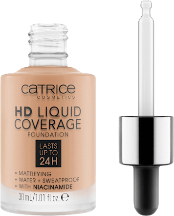 HD Liquid Coverage tečni puder – 040 Warm Beige CATRICE