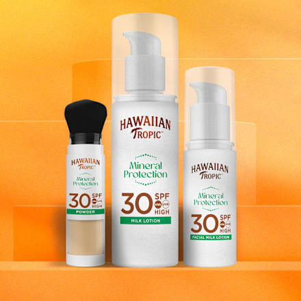 Mineralisches Sonnenschutz Puder, transparent, LSF 30 Hawaiian Tropic