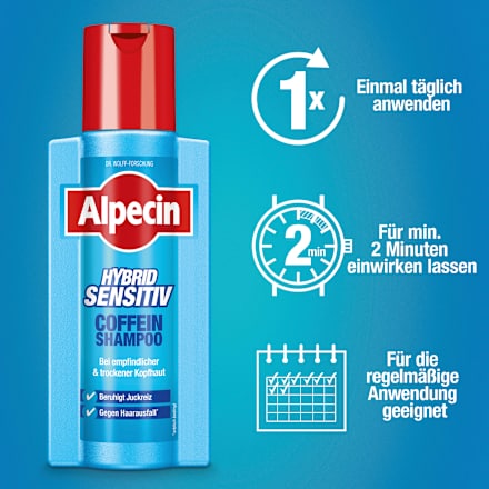 Shampoo Hybrid Coffein Alpecin